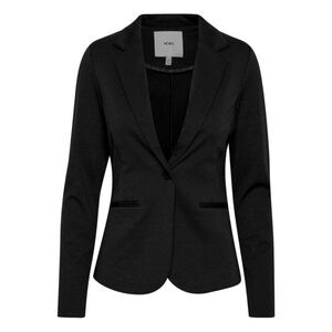 Ichi Black Buttoned Womens Blazer medium